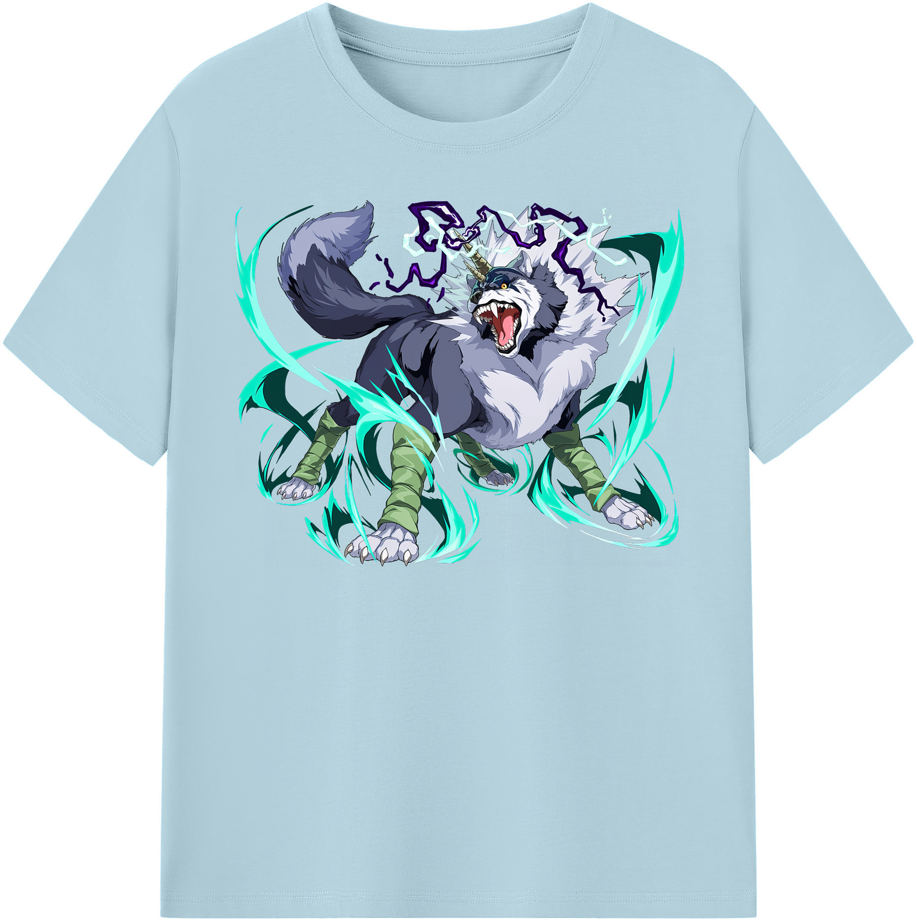 （画像用） 転スラ Regarding Reincarnated to Slime 綿100％半袖Tシャツ（フロントプリント）